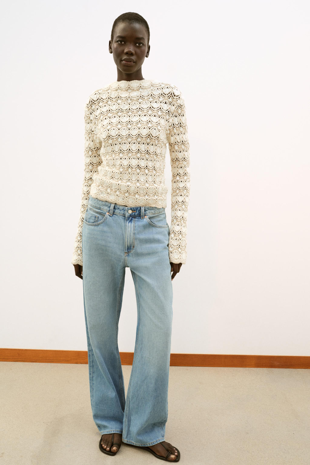 TEXTURED KNIT JUMPER - Zara фото 18