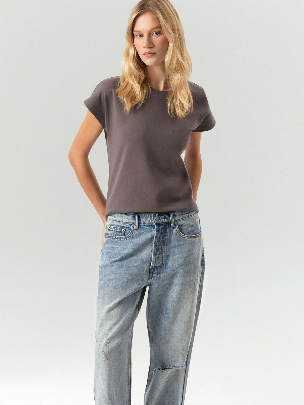 ЕМКА / Джинсы Straight Leg 472 - Emka фото 3