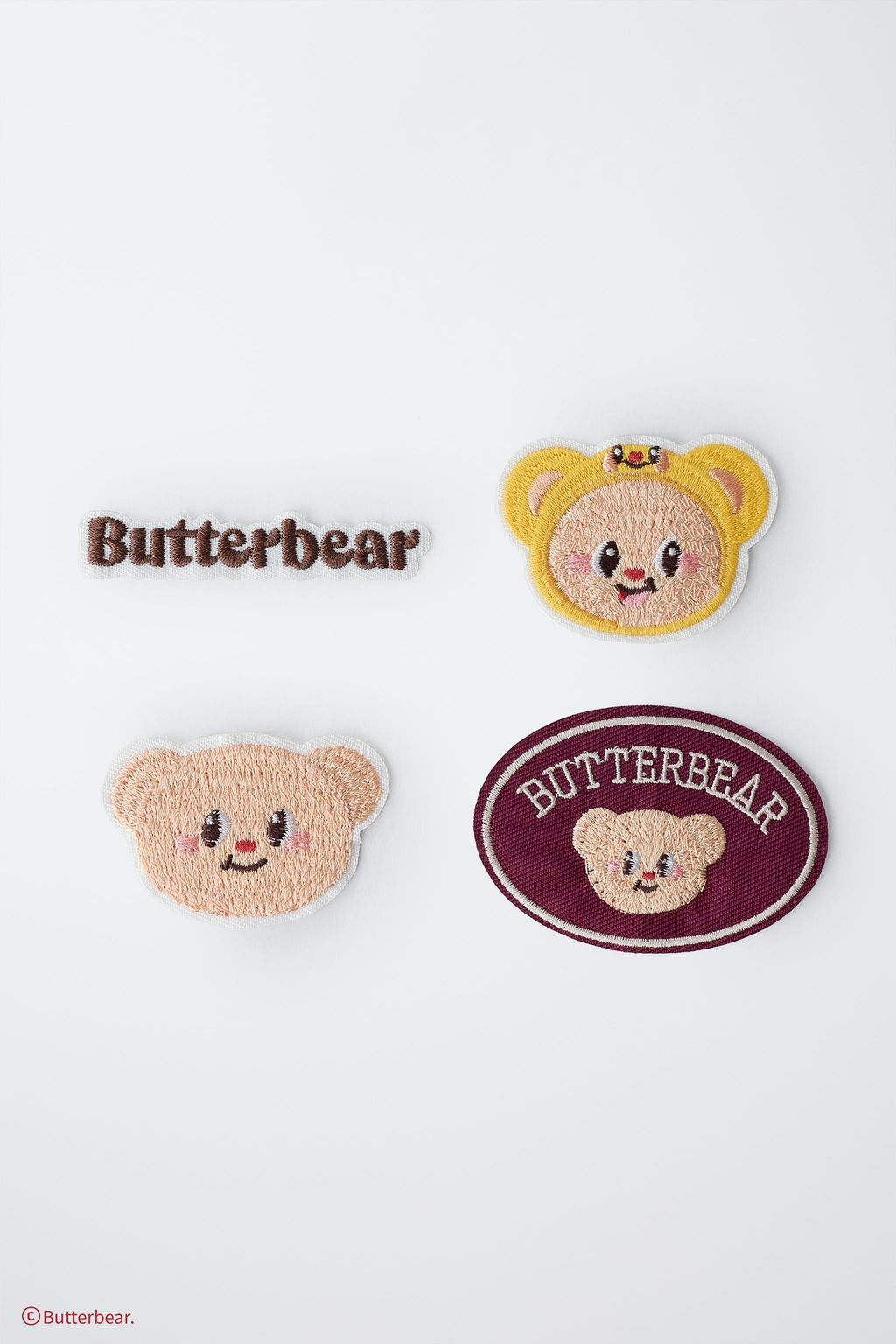 FOUR-PACK OF BUTTERBEAR  PATCHES - Zara фото 3