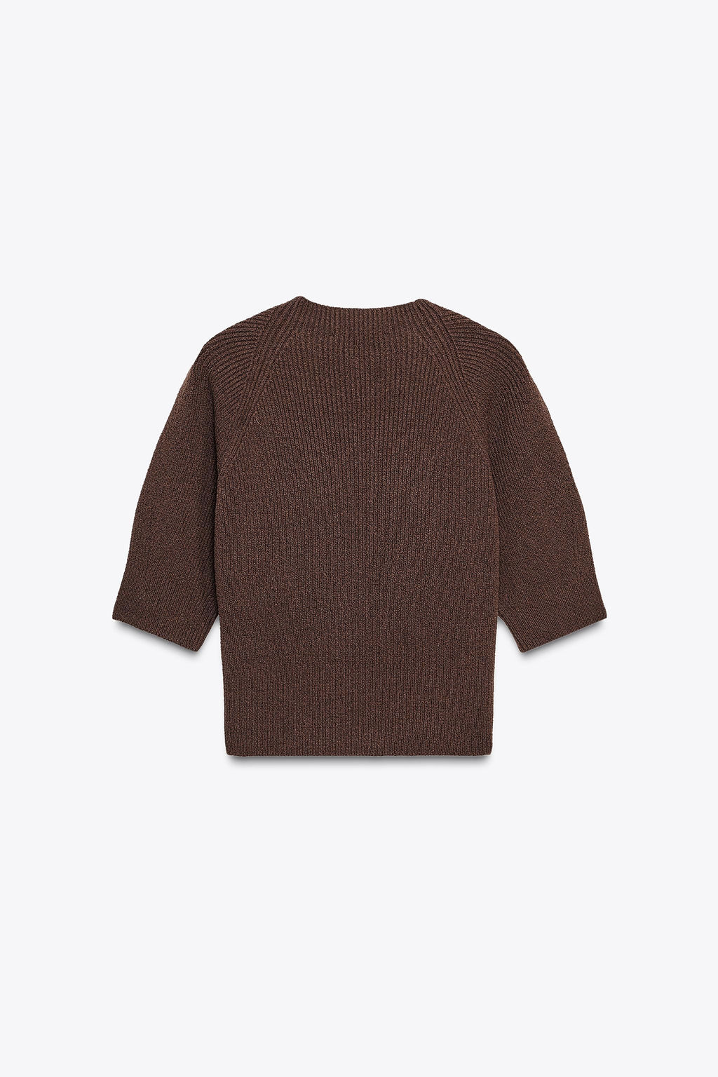RIB KNIT SWEATER - Zara фото 11