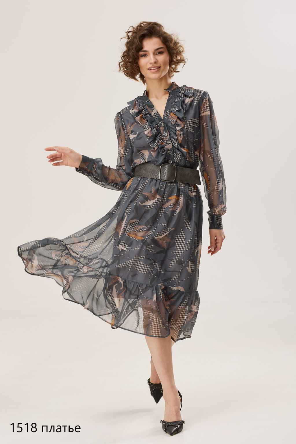 1518 Платье - Niv niv fashion фото 3