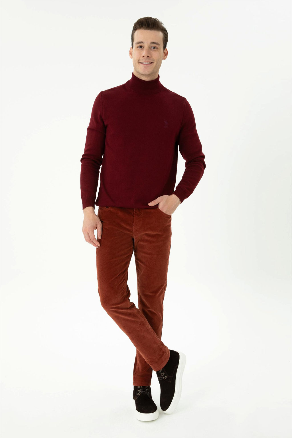 U. S. Polo Assn Мужские брюки из плотной ткани с плиткой - U.s. polo assn фото 10