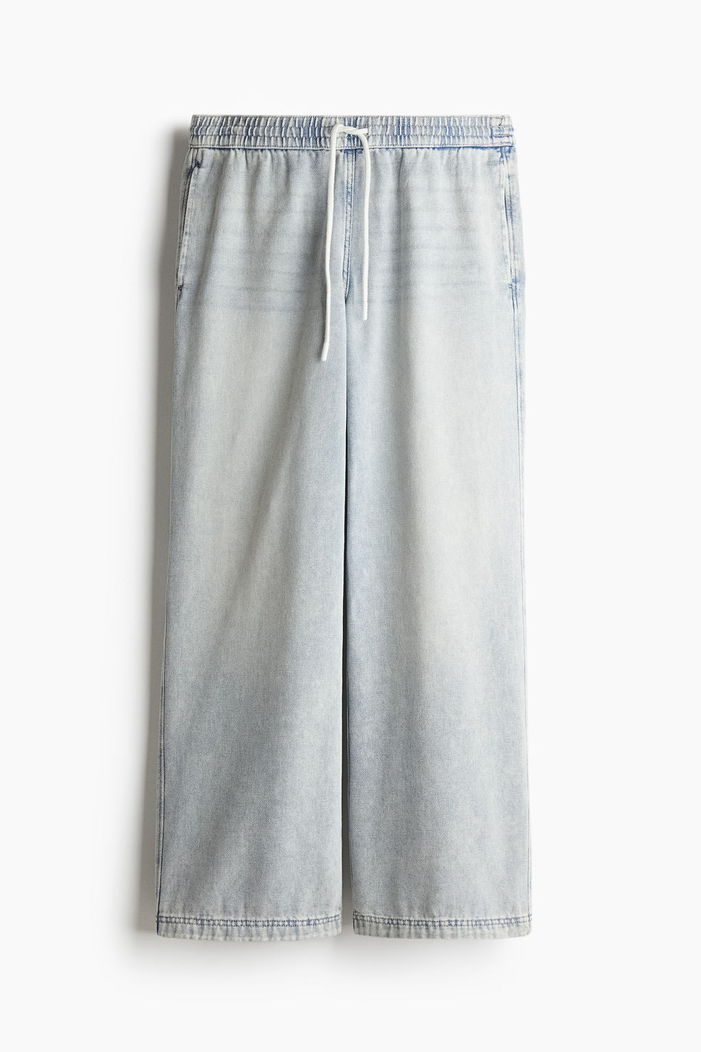 Pantalon sin cierre en denim - H&m фото 9