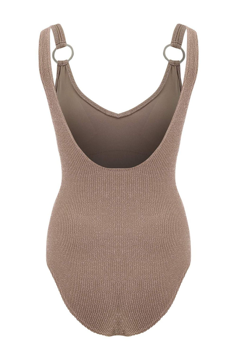 Vizon Dokulu V Yaka Kapl? Aksesuar Detayl? Regular Mayo TBESS26MA00005