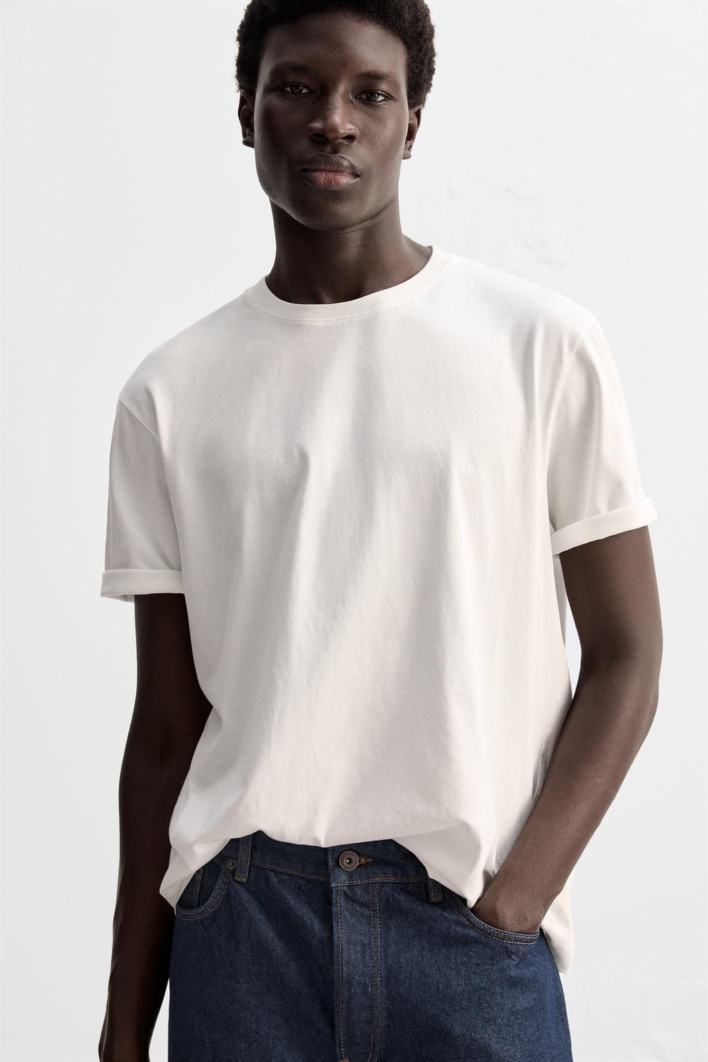 MEDIUM WEIGHT T-SHIRT - Zara фото 15