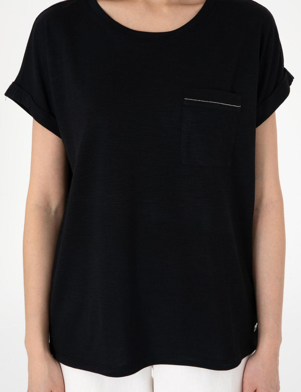 Siyah Regular Fit Ti__rt - Pierre cardin фото 6
