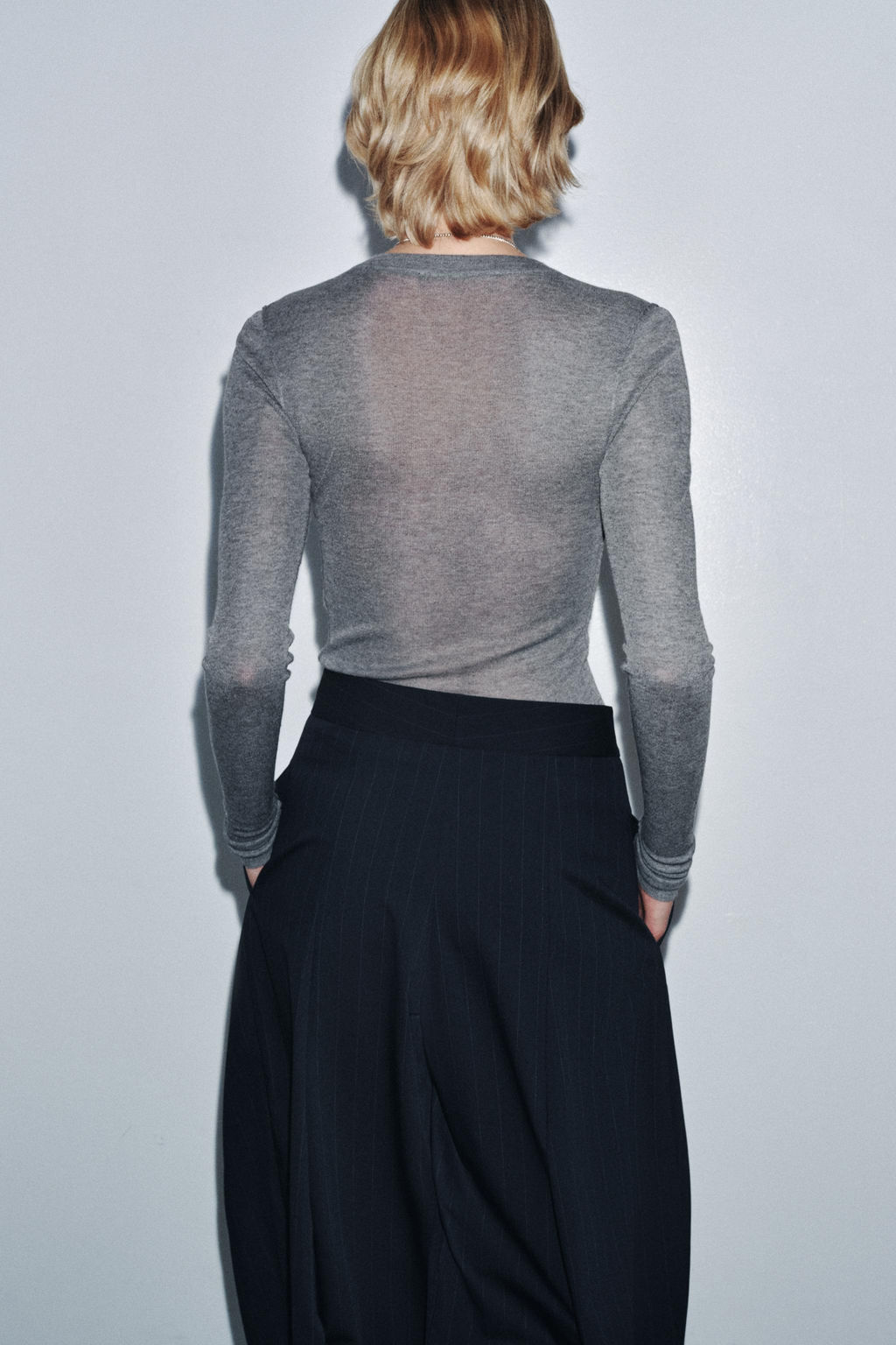 EXTRA FINE KNIT TOP - Zara фото 4