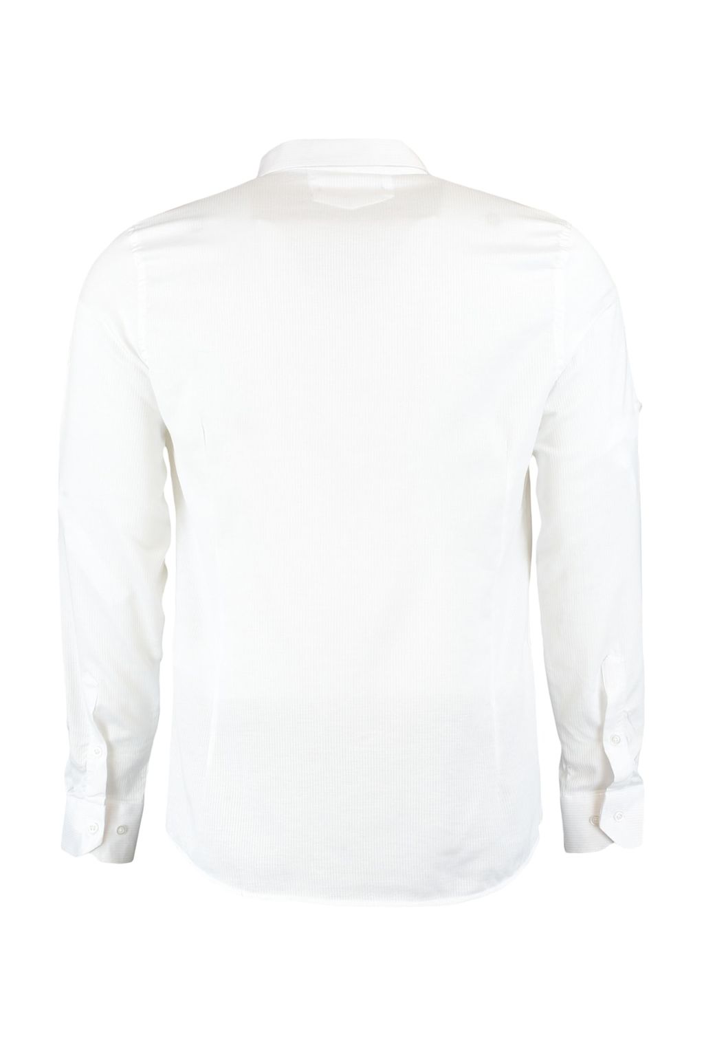TRENDYOL MAN Beyaz Super Slim Fit Dugmeli Yaka Kulplu Apoletli Kolay Utulenebilir Gomlek TMNSS22GO0091 - Trendyolmilla фото 9