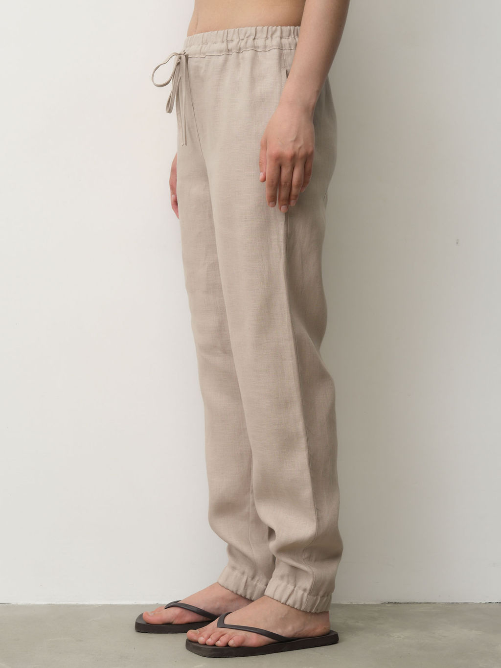 Брюки женские КЛ-7745-ИЛ23 бежевые