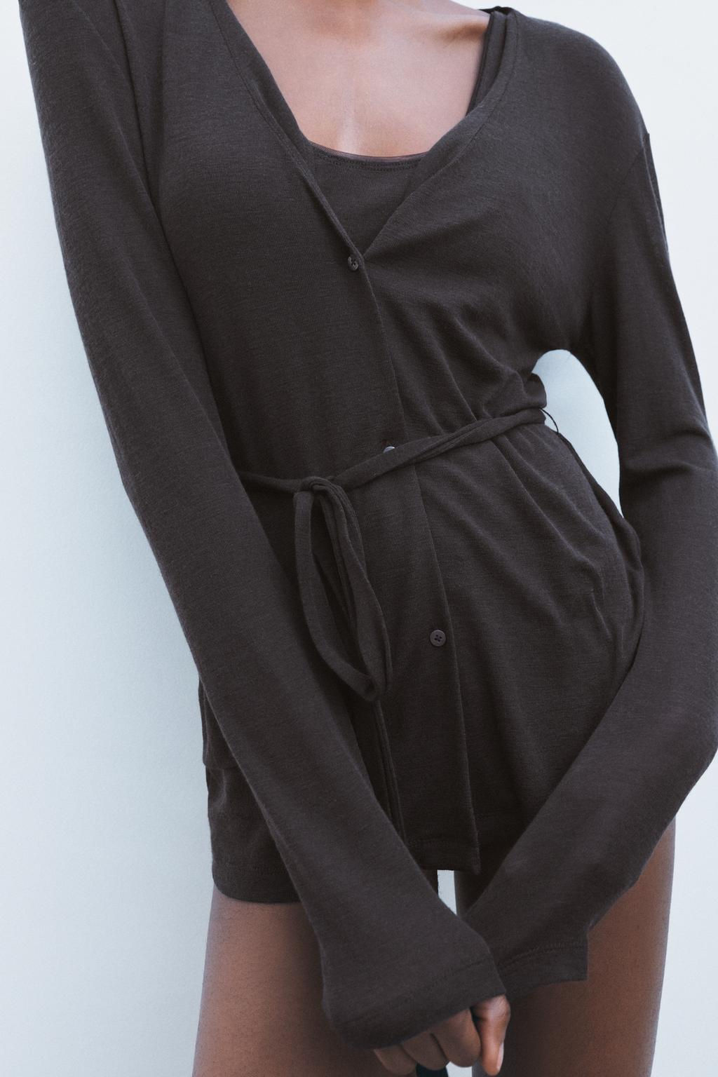 100% WOOL CARDIGAN - Zara фото 2