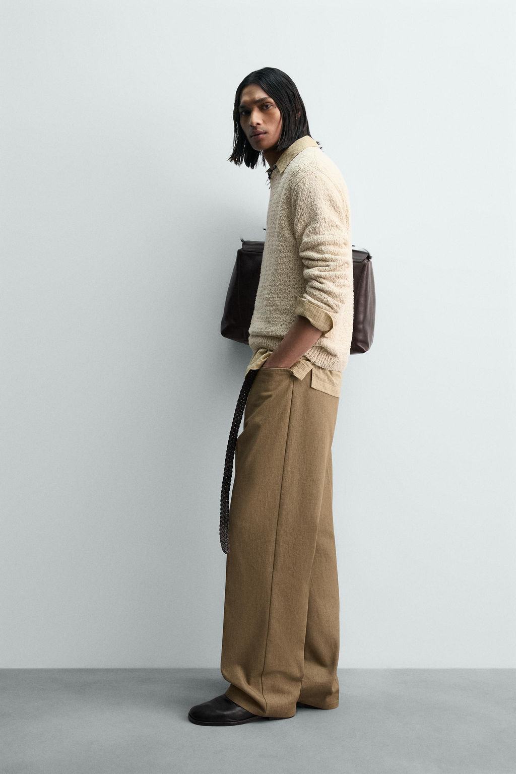 IRREGULAR TEXTURED JUMPER - Zara фото 4