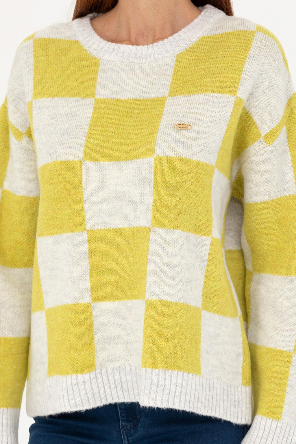 Женский свитер фисташкового зеленого цвета - U.s. polo assn фото 20