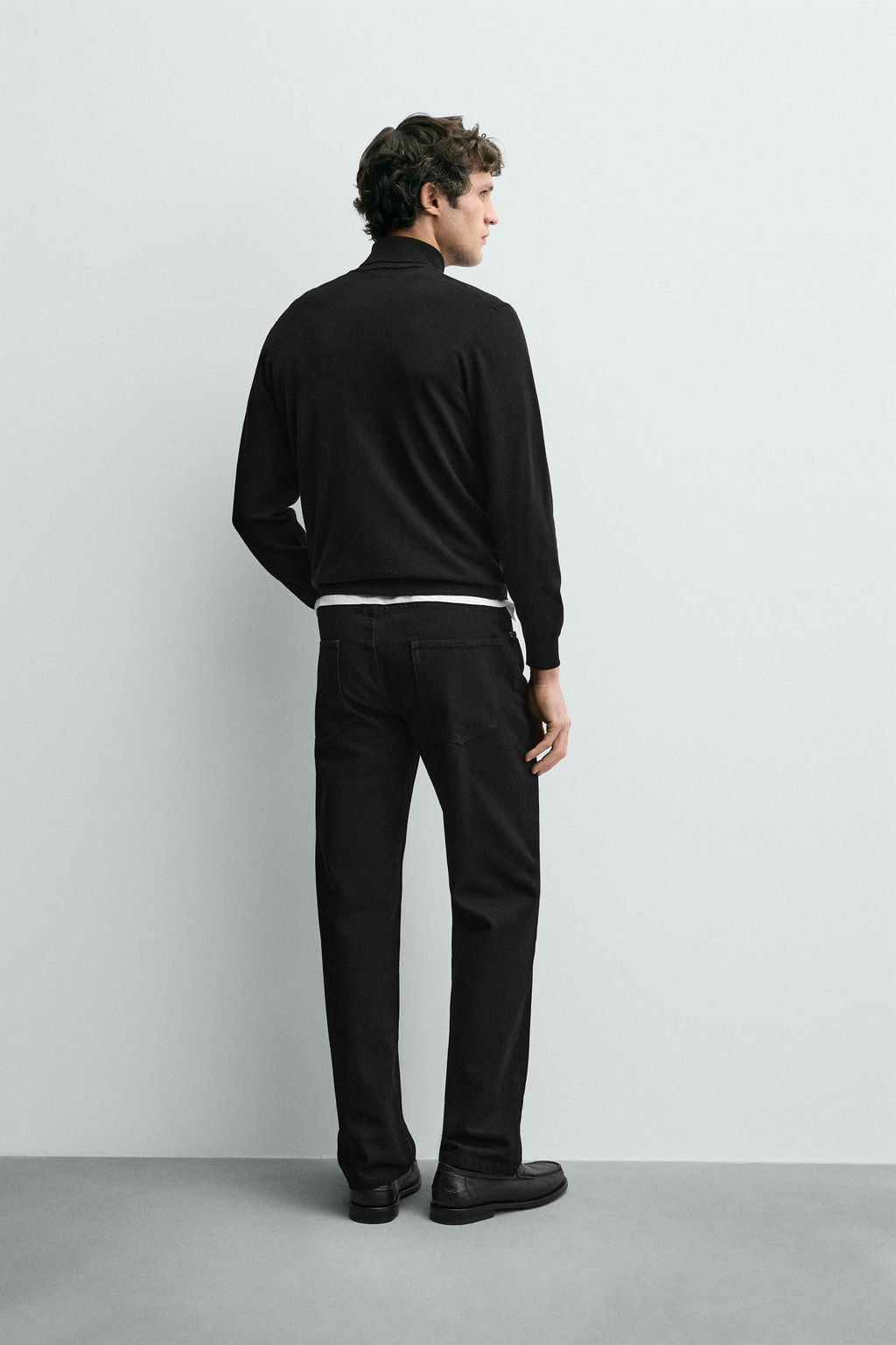 REGULAR FIT COTTON TROUSERS