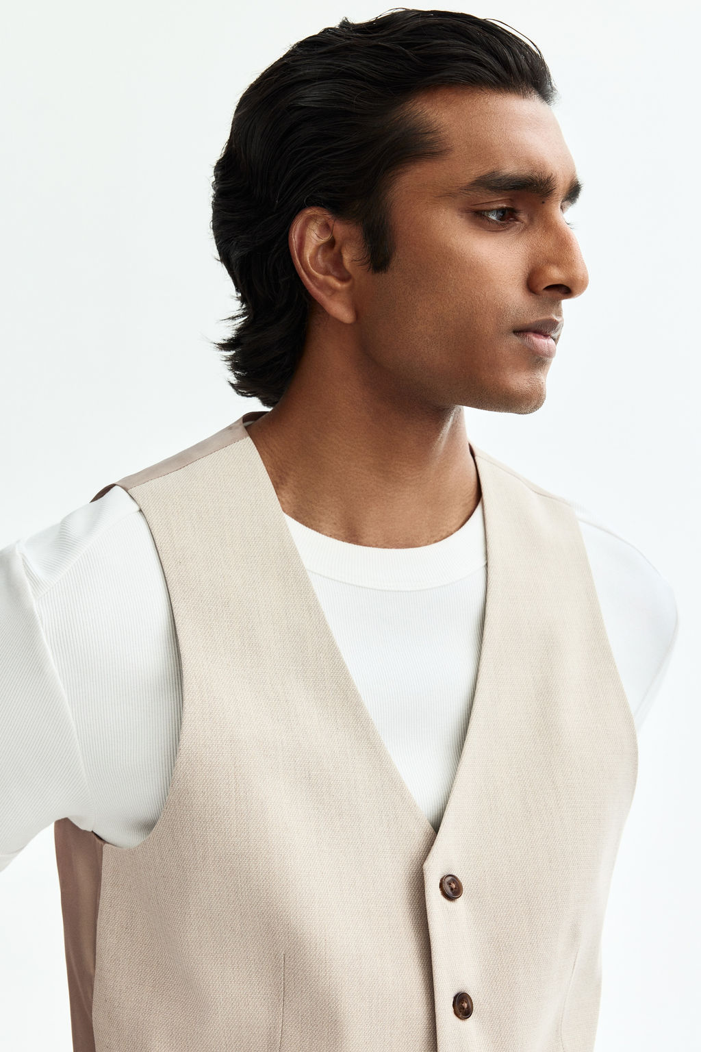Chaleco de traje Slim Fit - H&m фото 5