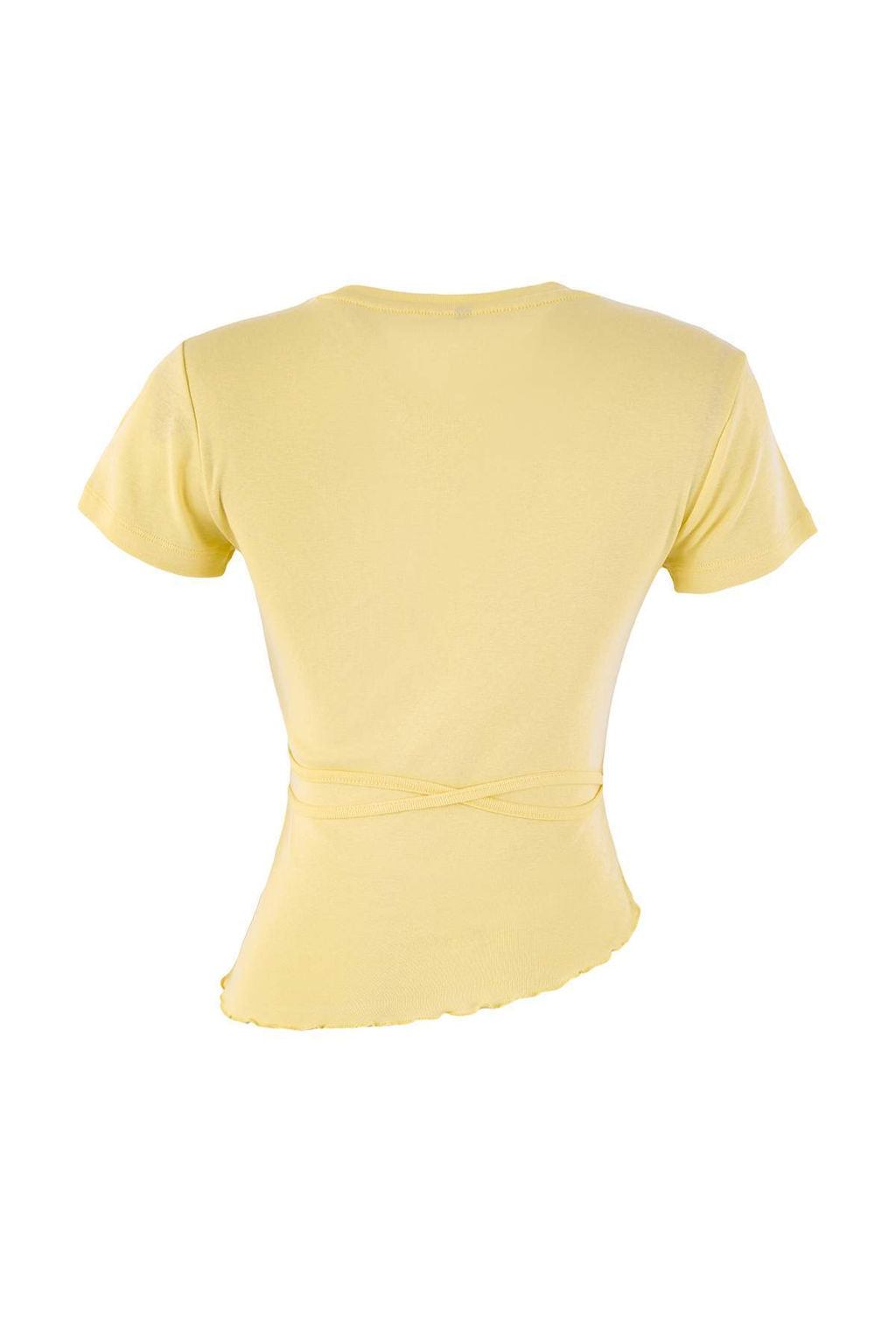 Gri Melanj Fitted/Vucuda Oturan Baglama Detayl? Pamuk Ribana Orme Bluz TWOSS26BZ00200 - Trendyolmilla фото 12