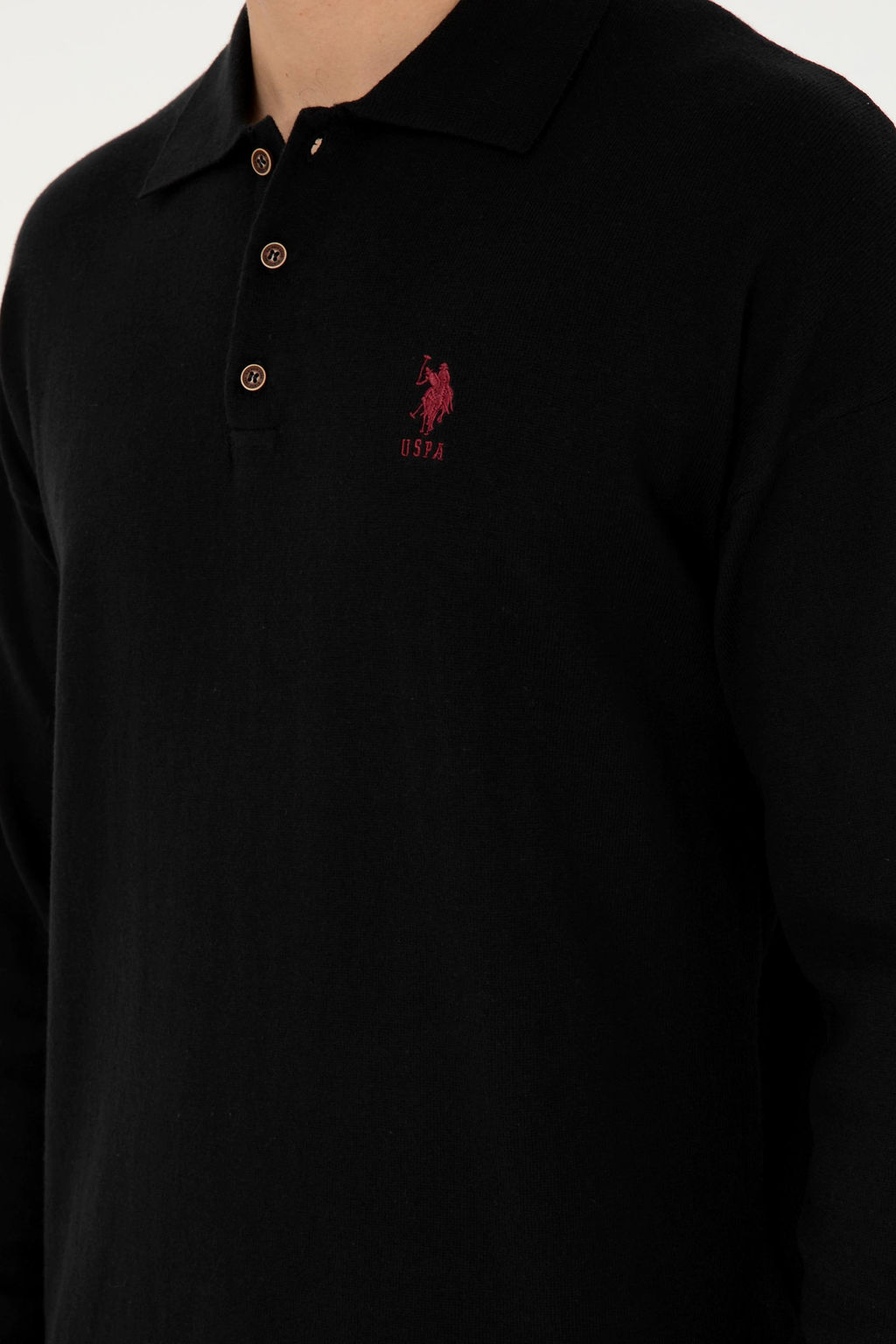 Erkek Siyah Basic Kazak