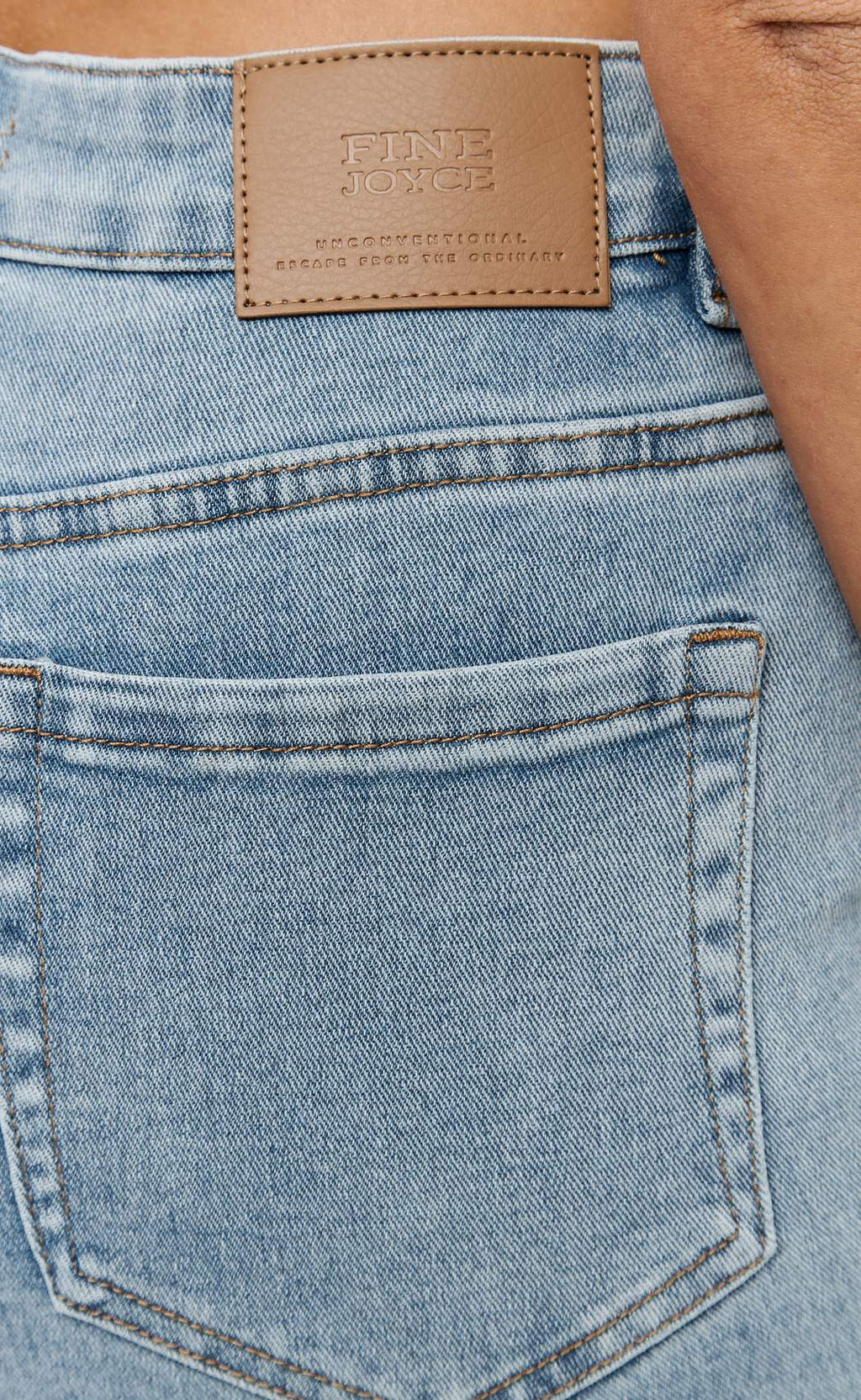Джинсы F612-01-571E l.blue - Fine joyce фото 5