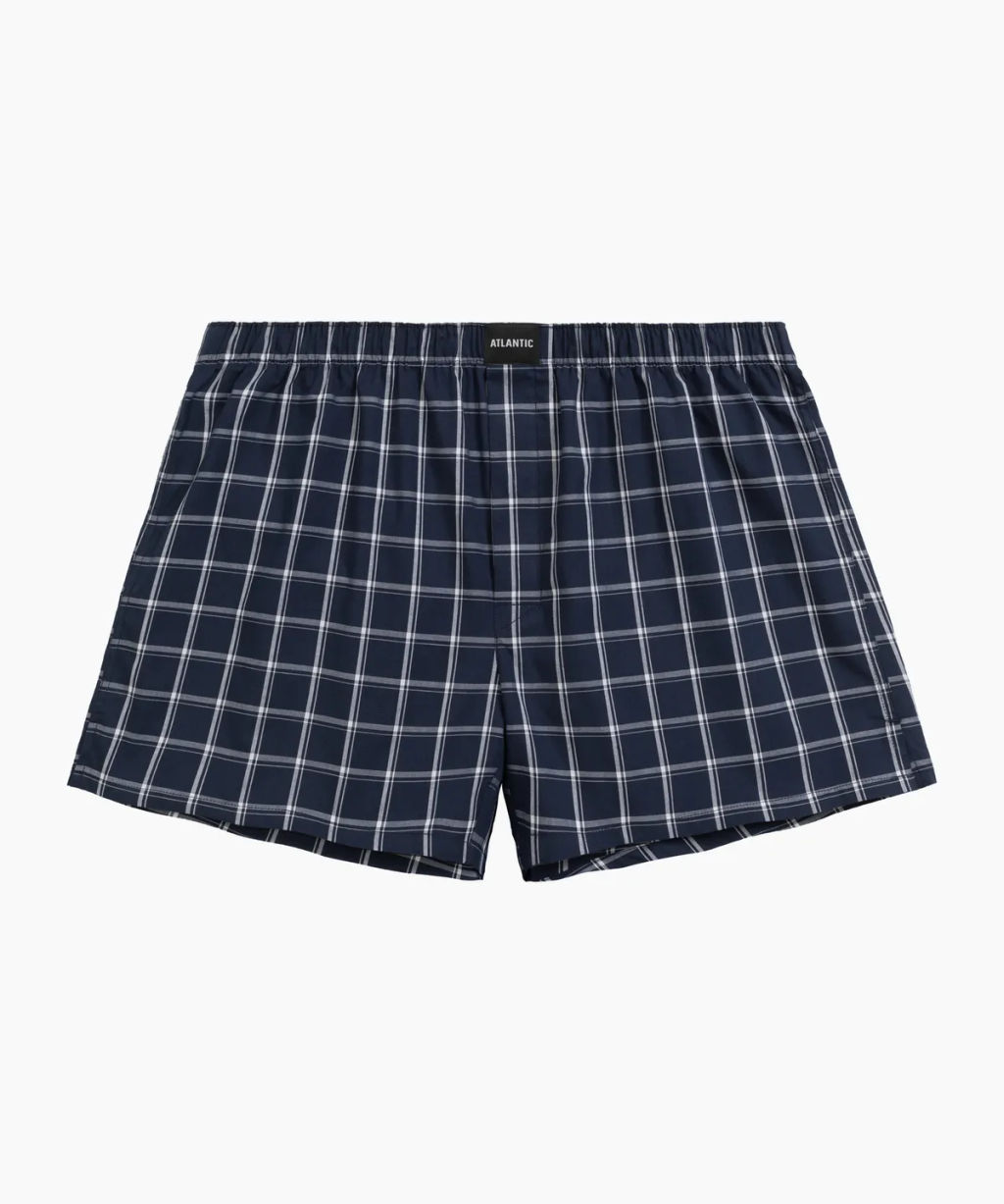 ATLANTIC MBT-001 Трусы боксеры Cotton темно-синий  фото 7