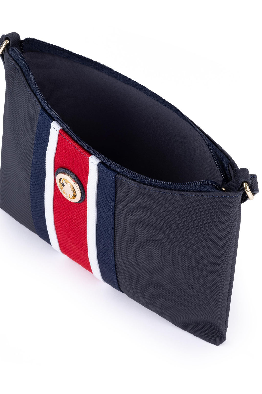 Женская темно-синяя сумка через плечо Неожиданная скидка в корзине