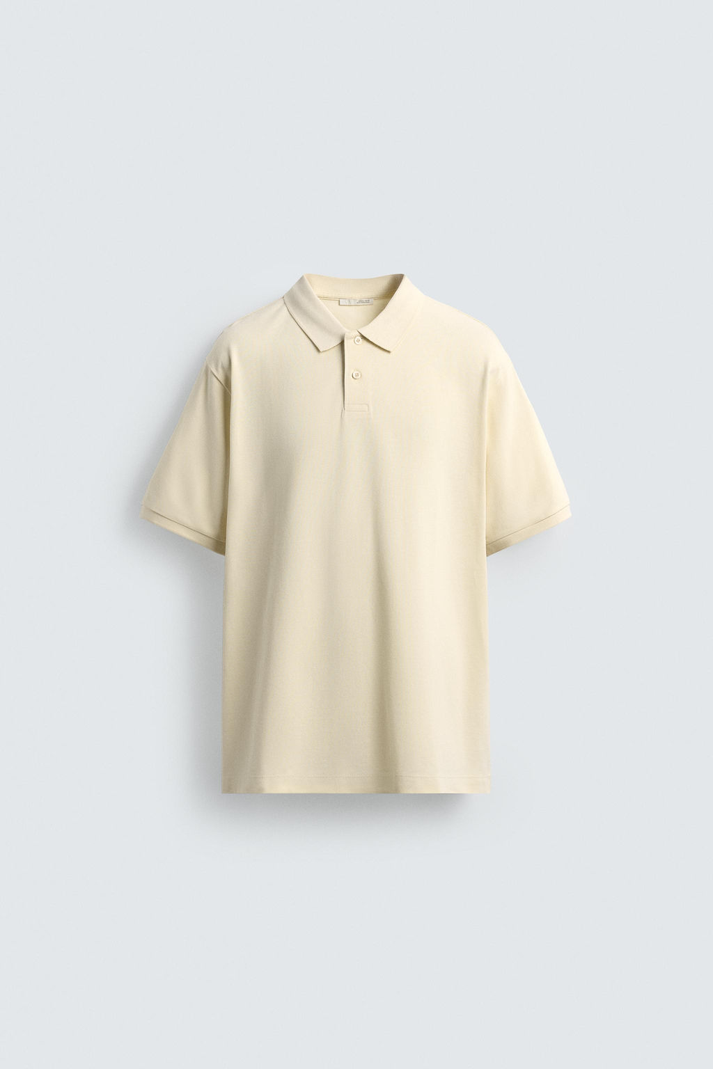 WASHED PIQU_ TEXTURE POLO SHIRT - Zara фото 7