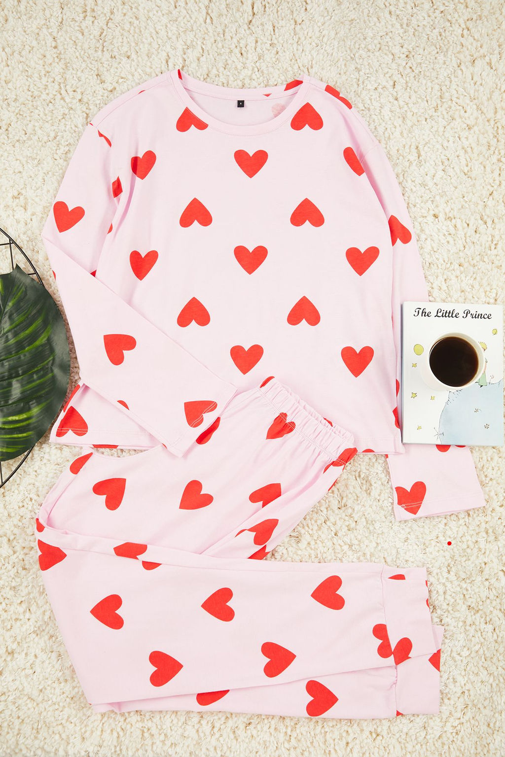 Trendyolmilla Beyaz %100 Pamuklu Kalpli Orme Pijama Tak?m? THMAW21PT0566 фото 44
