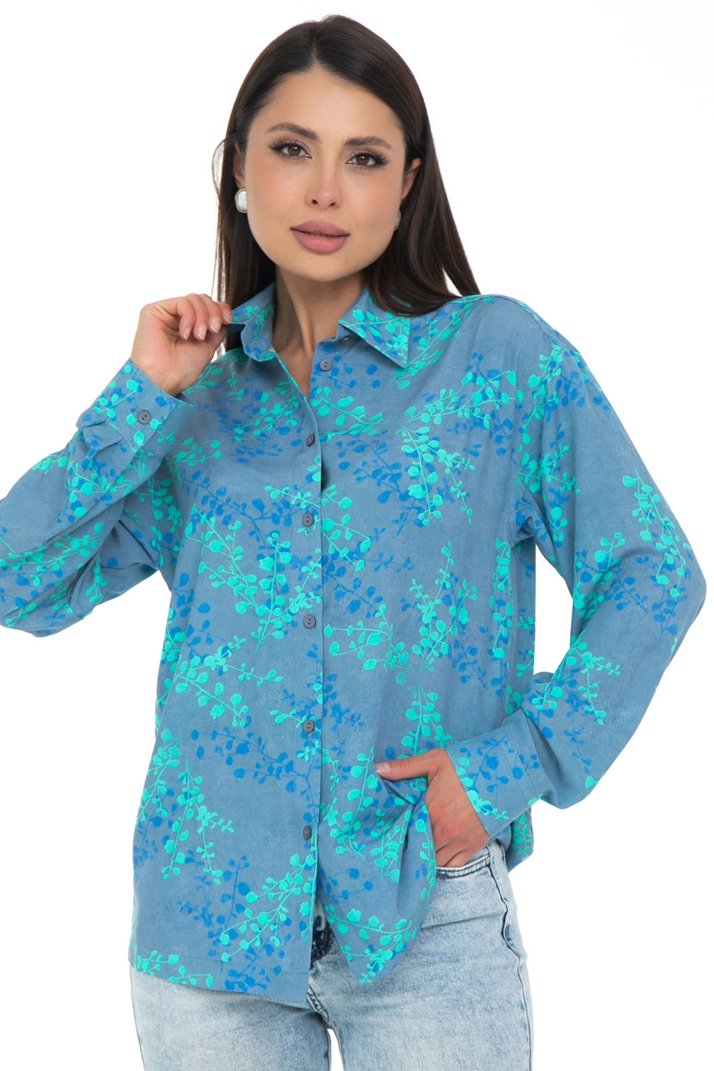 Рубашка Отличная Хит (стильная) - Diolche фото 5