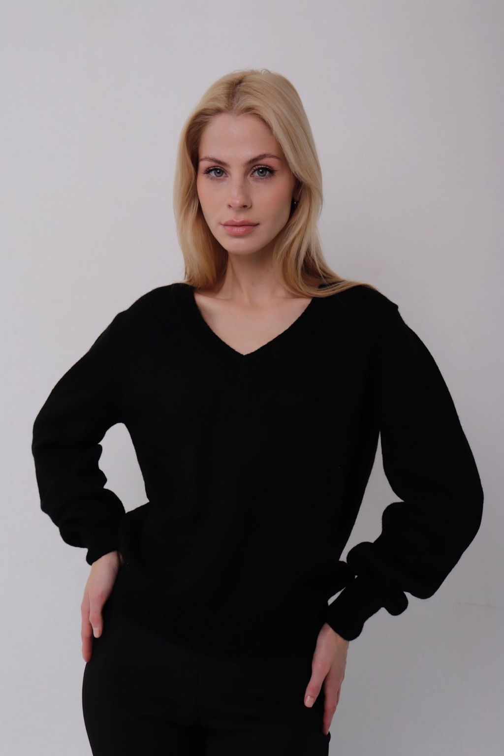 11011 Пуловер чёрный - Martichelli фото 7