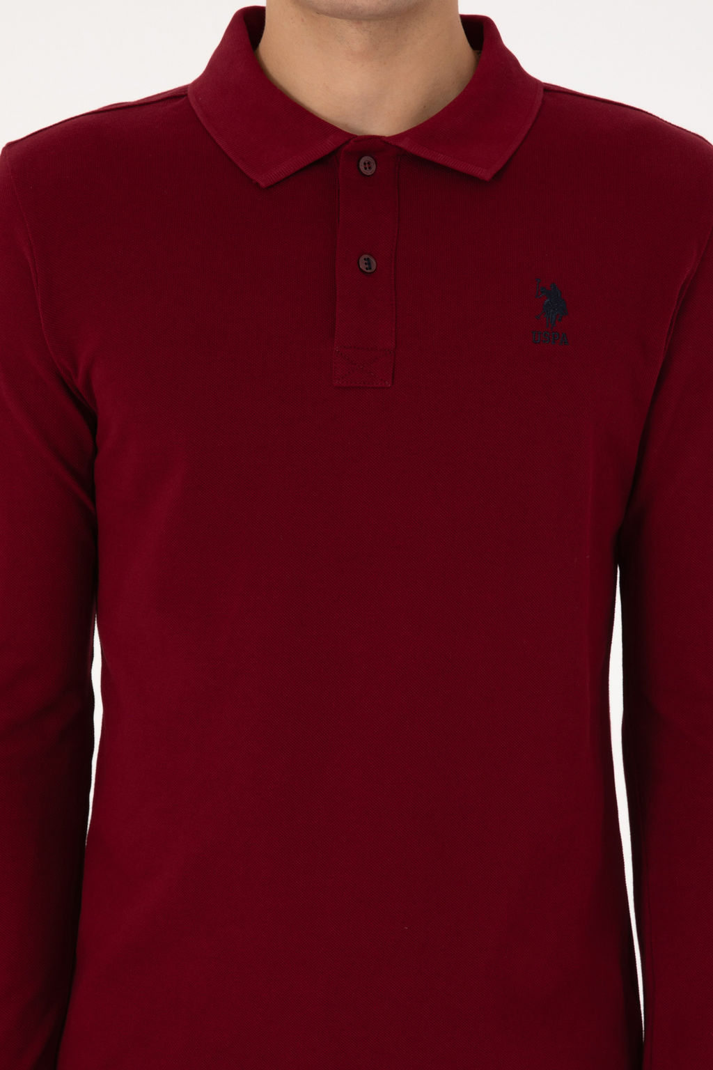 Erkek Bordo Basic Sweatshirt - U.s. polo assn фото 13