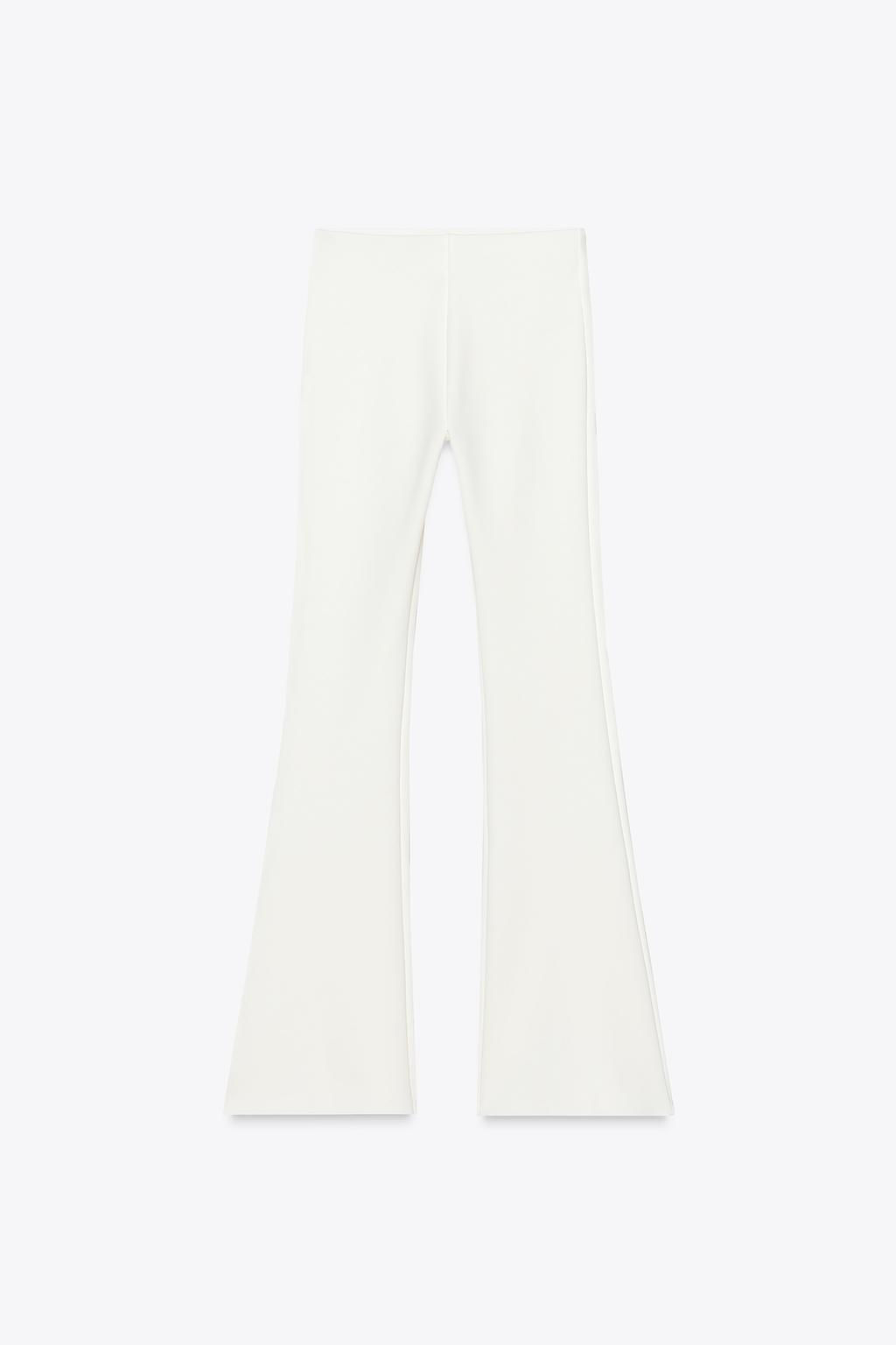 STRETCH FLARE TROUSERS - Zara фото 6