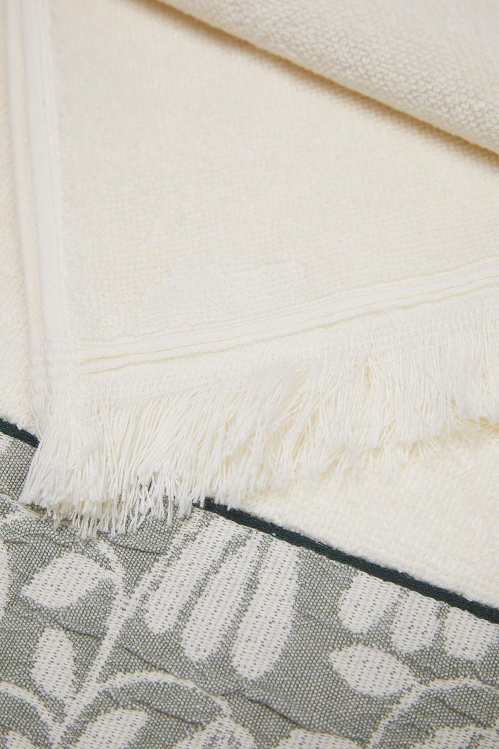 2li Jakar ve Puskul Detayl? Boho Yuz 50x70cm & Banyo 70x140cm Havlu Seti TPHAW26HVL00001 - Trendyolmilla фото 3