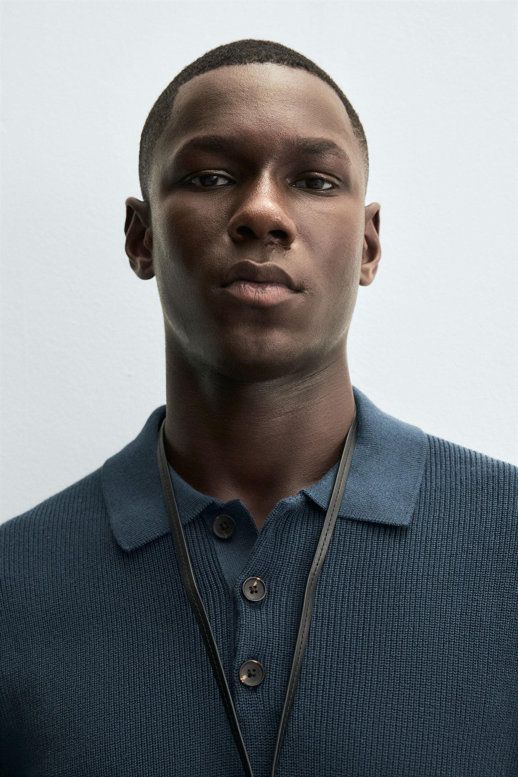 PURL KNIT POLO SHIRT - Zara фото 5
