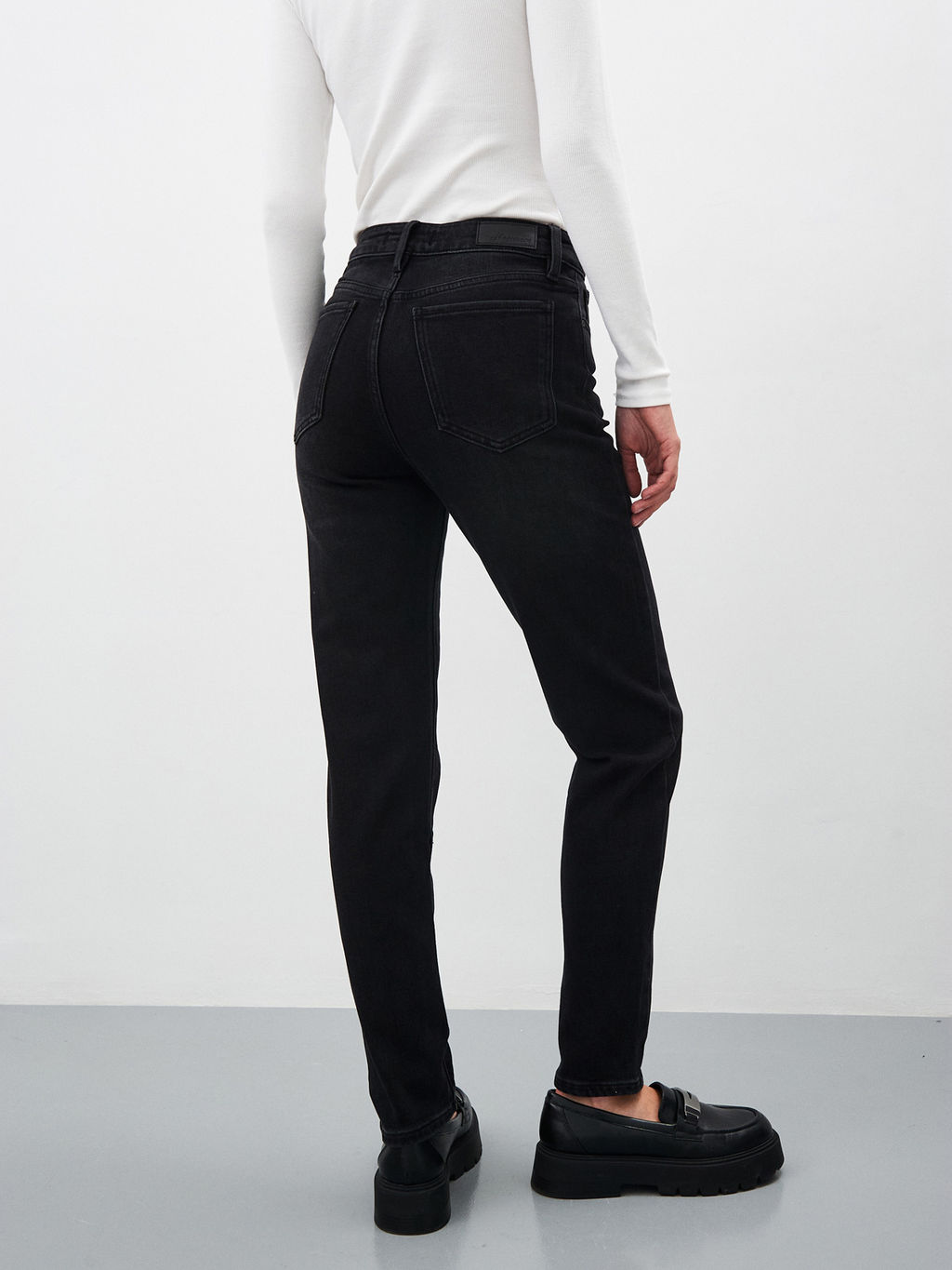 Утепленные Женские Джинсы Мом Ут. Начёс - Mossmore фото 5