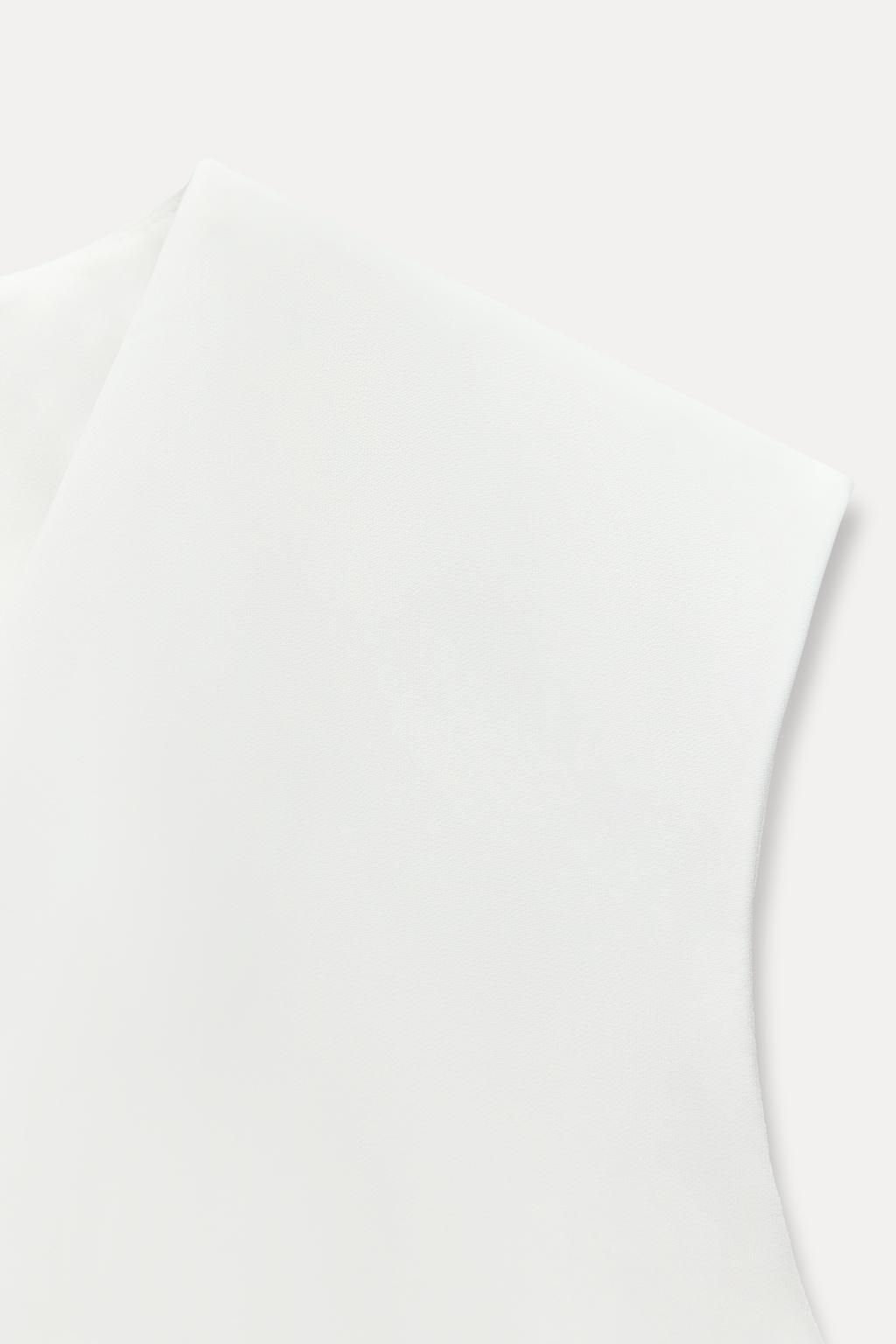 ZW COLLECTION WAISTCOAT WITH POCKETS - Zara фото 20