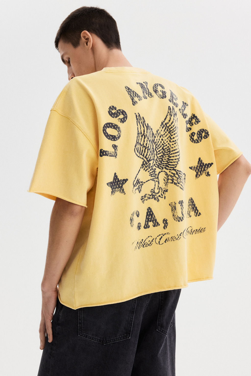 Camiseta boxy Oversized Fit - H&m фото 12