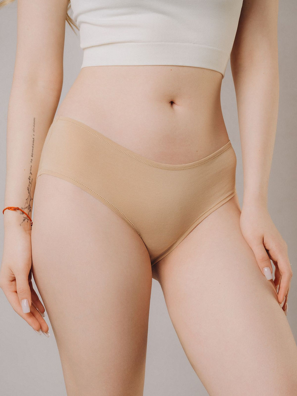 Трусы Indefini набор 2 шт хлопок с эластаном черный  фото 7