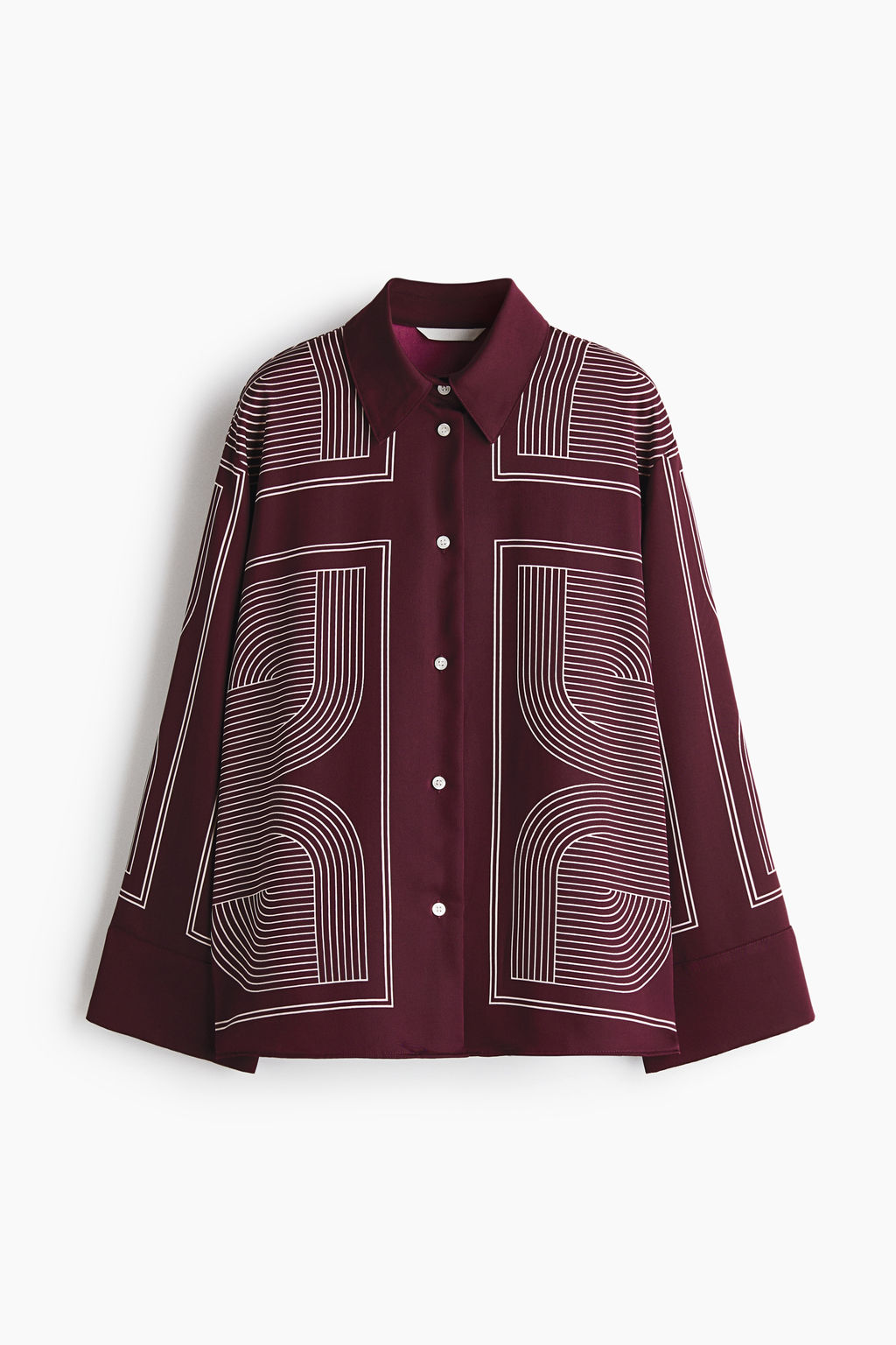 Camisa oversize de sarga