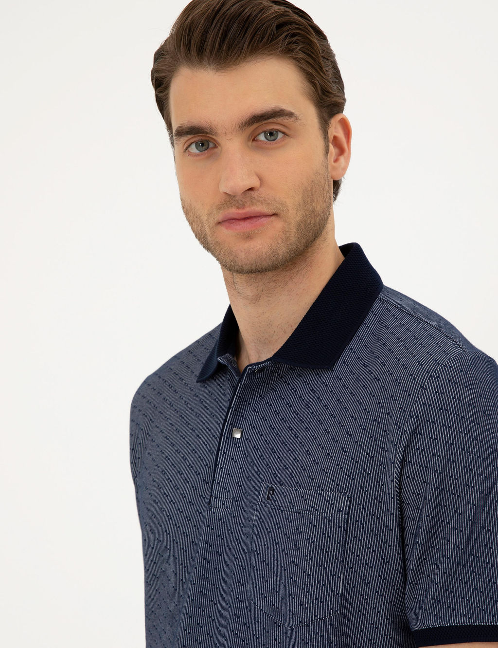 Lacivert Regular Fit Ti__rt