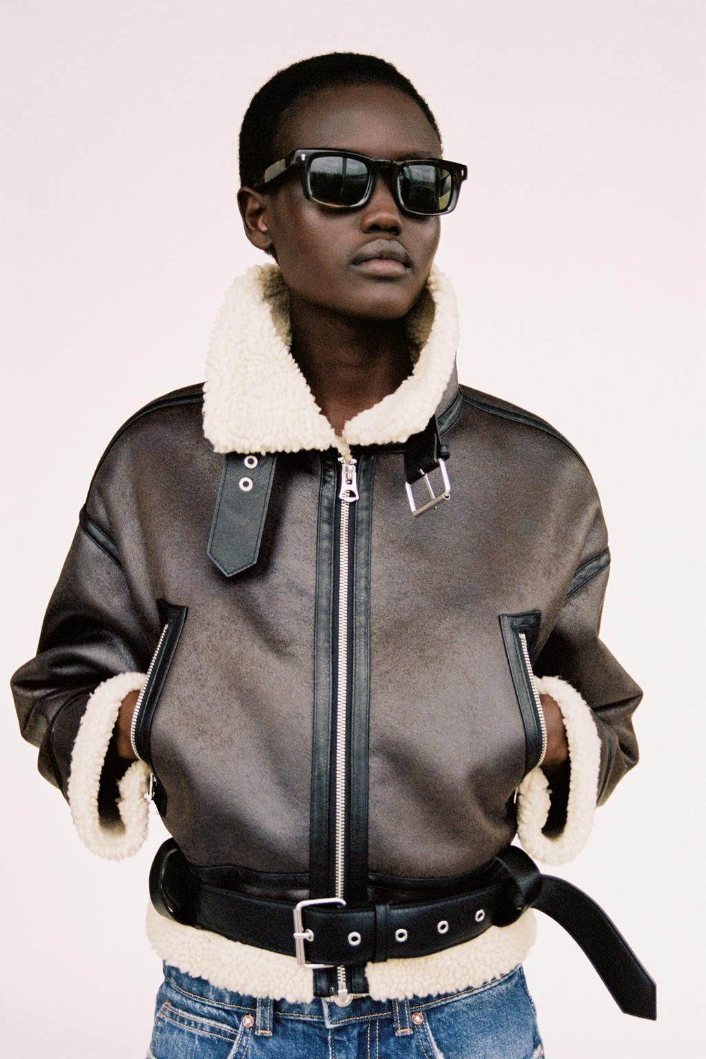 SHORT DOUBLE-FACED JACKET - Zara фото 10