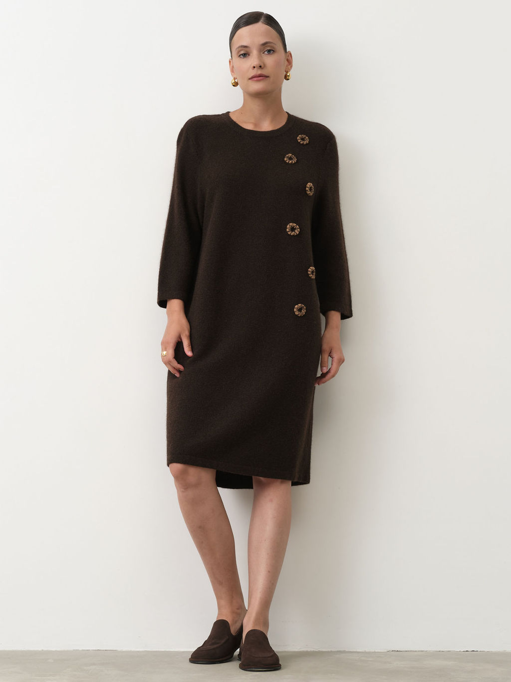 Платье из пуха яка 13053