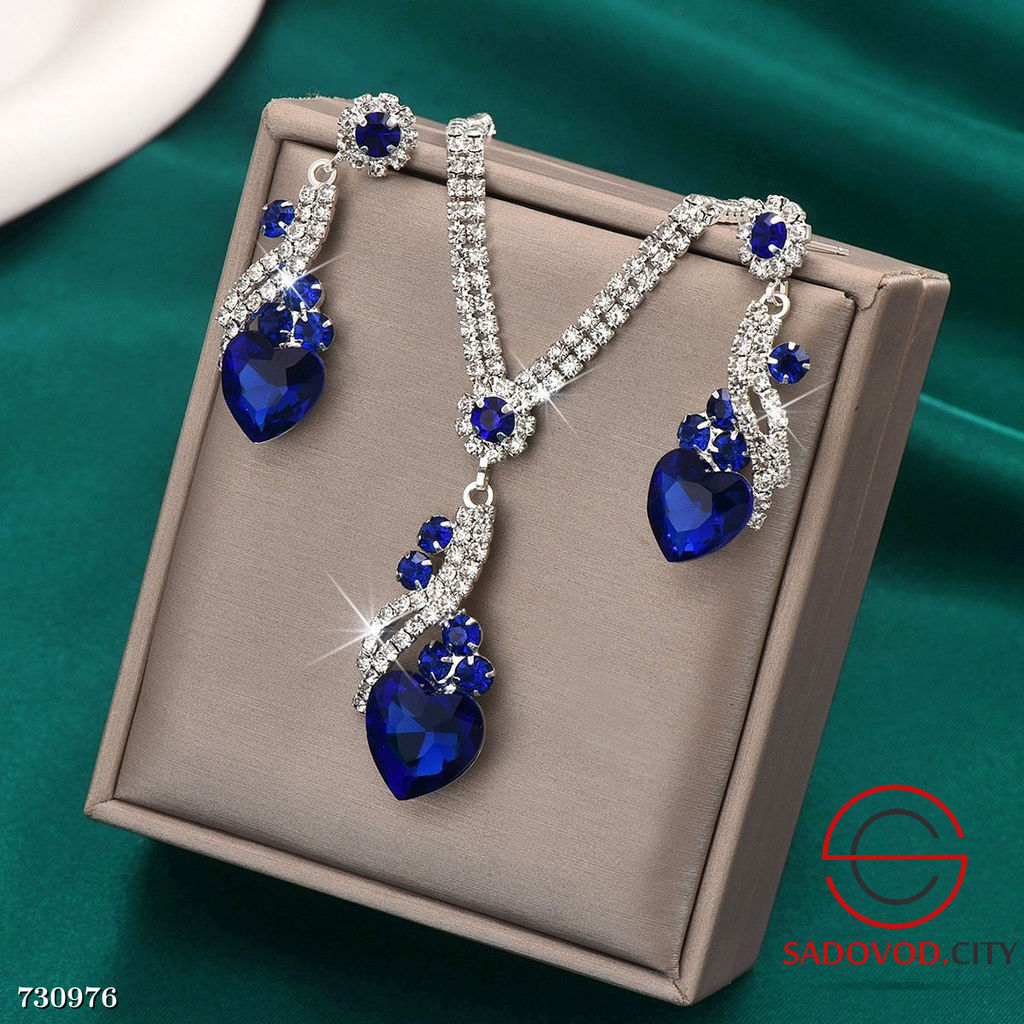 Женский набор бижутерии из страз - Bruno фото 3