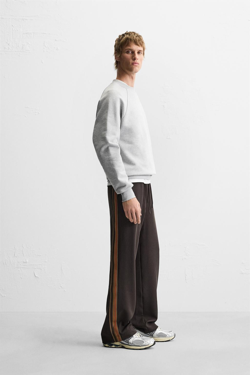 TECHNICAL TROUSERS WITH SIDE PANEL - Zara фото 18