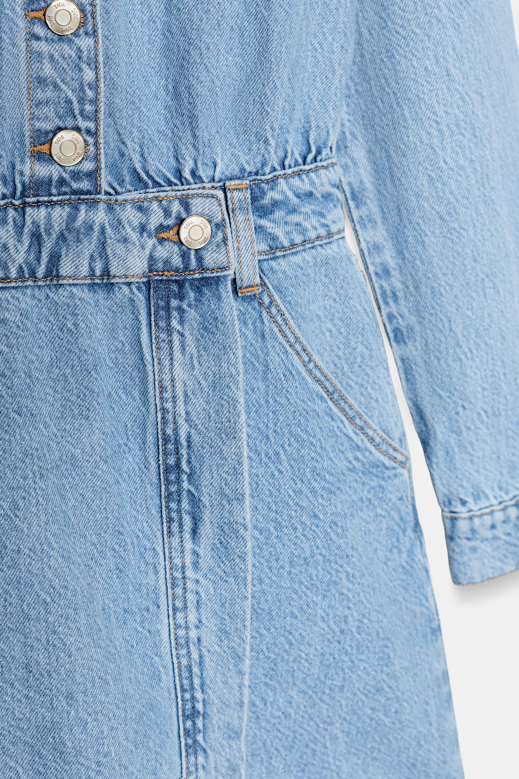 Z1975 SHORT DENIM DRESS - Zara фото 22