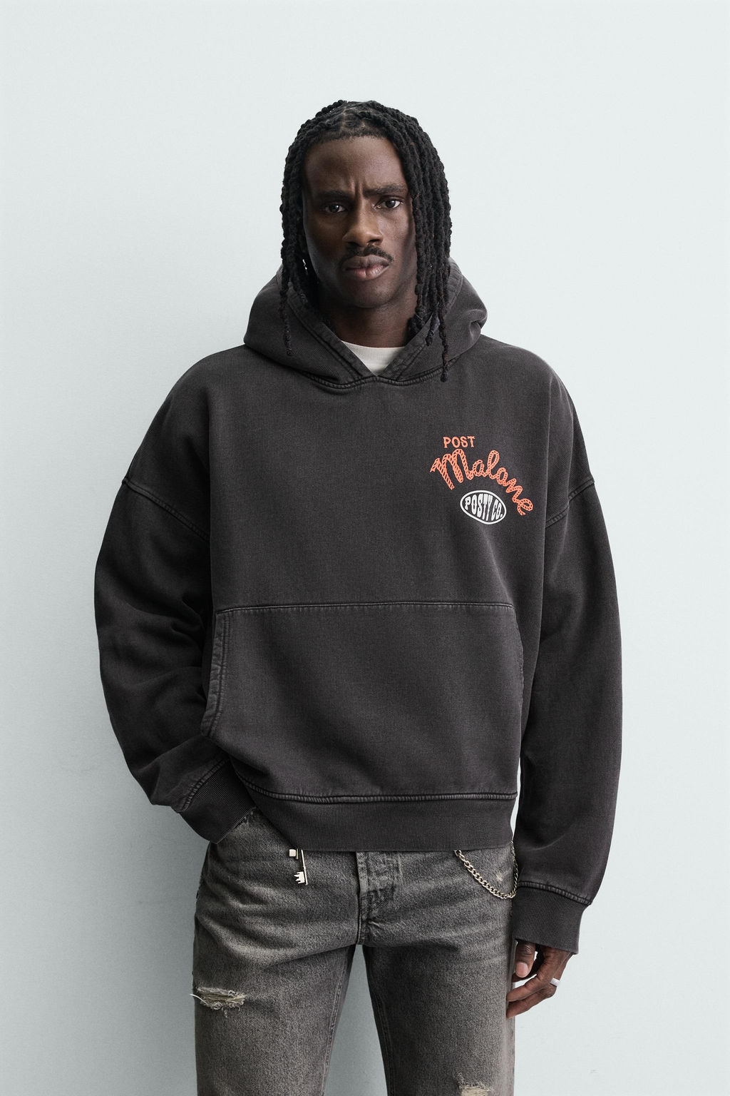 POST MALONE HOODIE - Zara фото 2