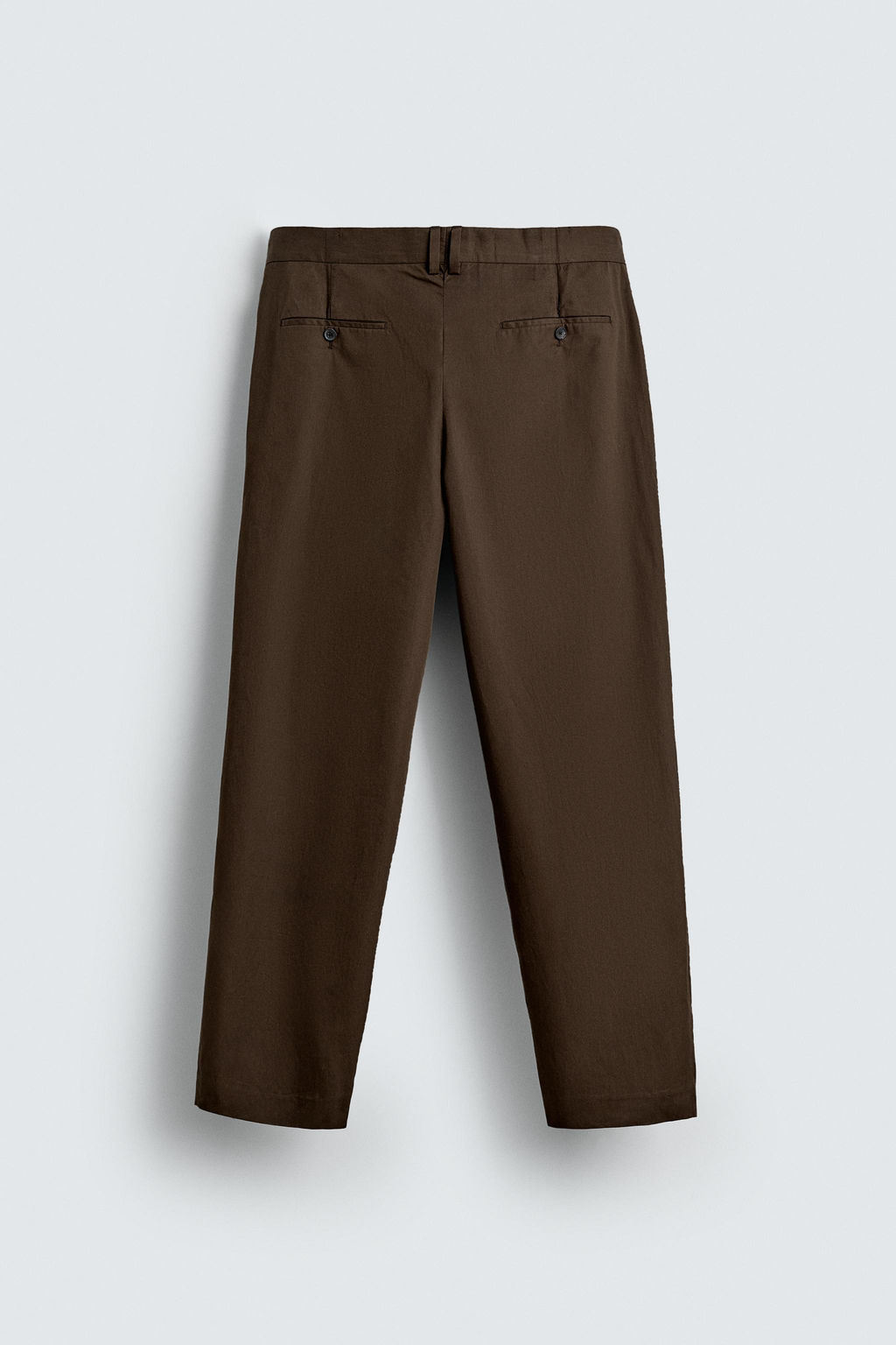 LIMITED EDITION CHINO TROUSERS WITH PLEATS - Zara фото 7
