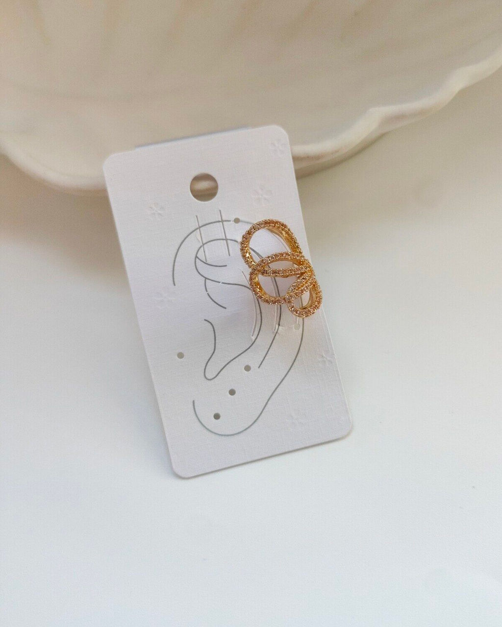 Серьги - кафф