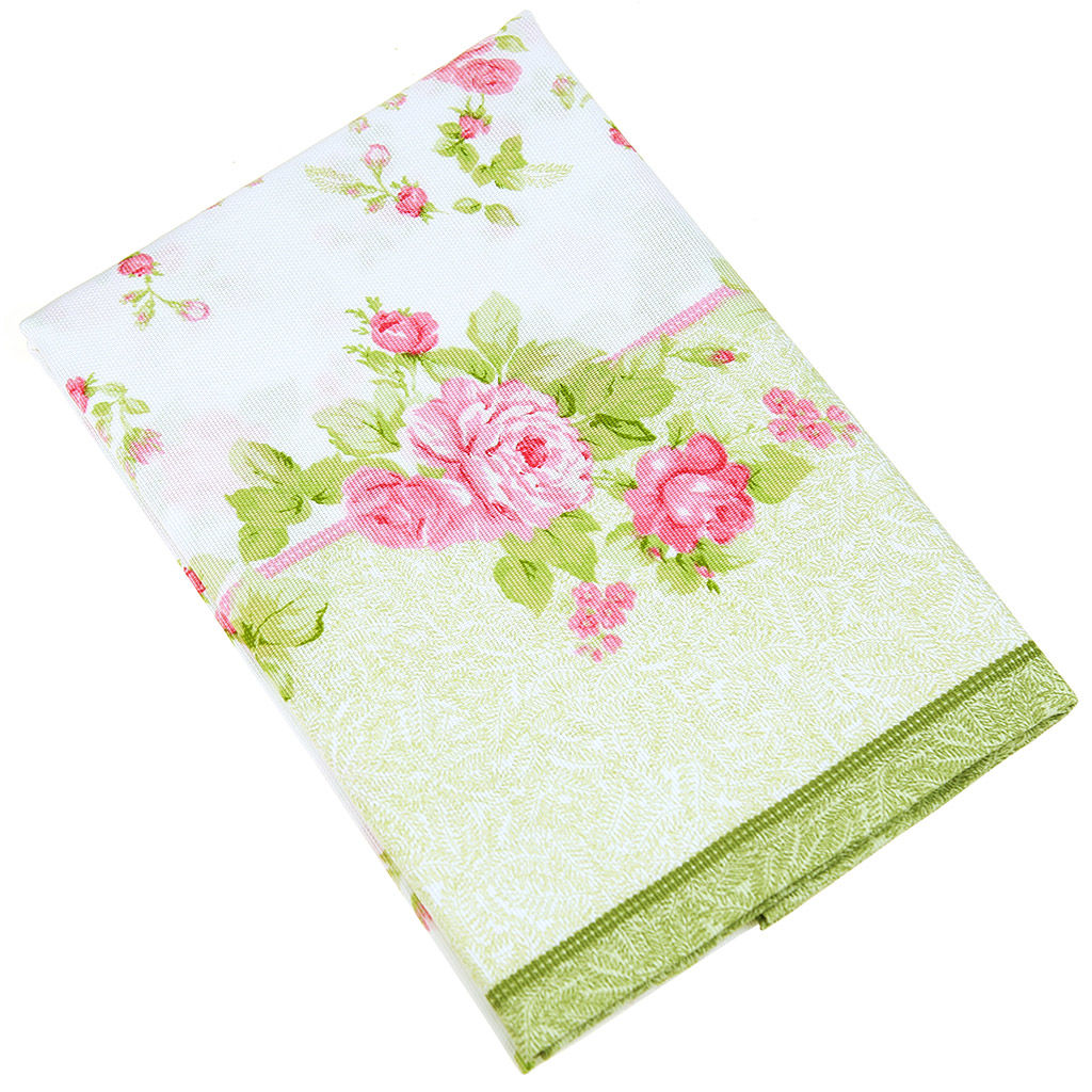 Чайная роза Скатерть 150х145см, плотность 186г/м2, премиум хлопок 100%, Домашняя мода (Россия)  фото 3