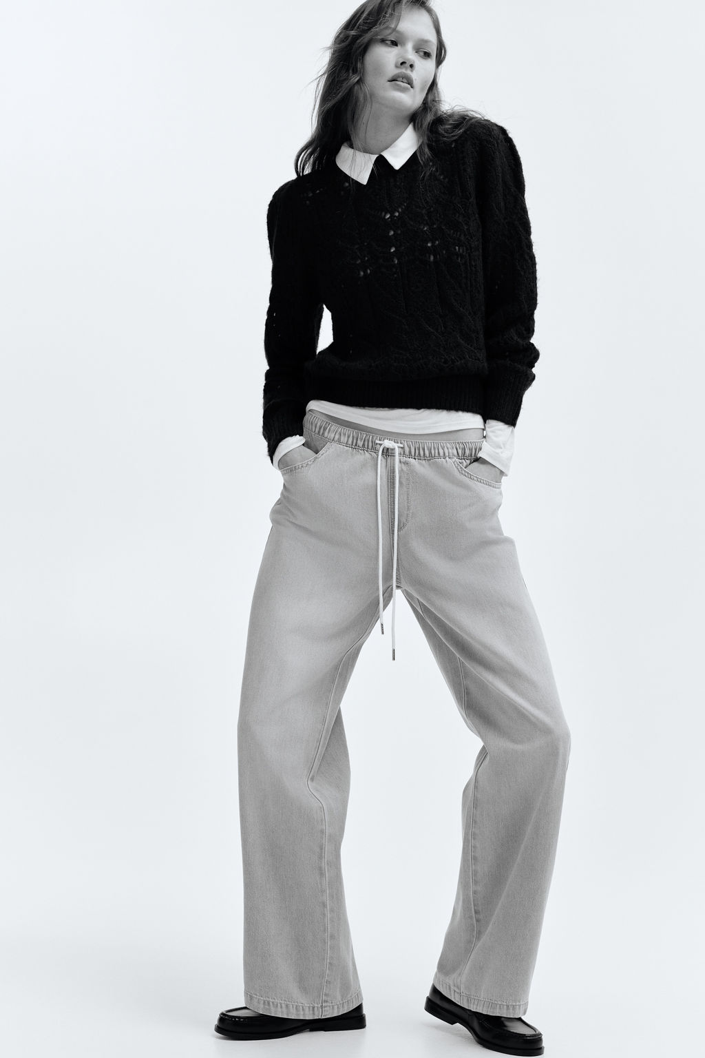 Jersey en punto pointelle - H&m фото 8