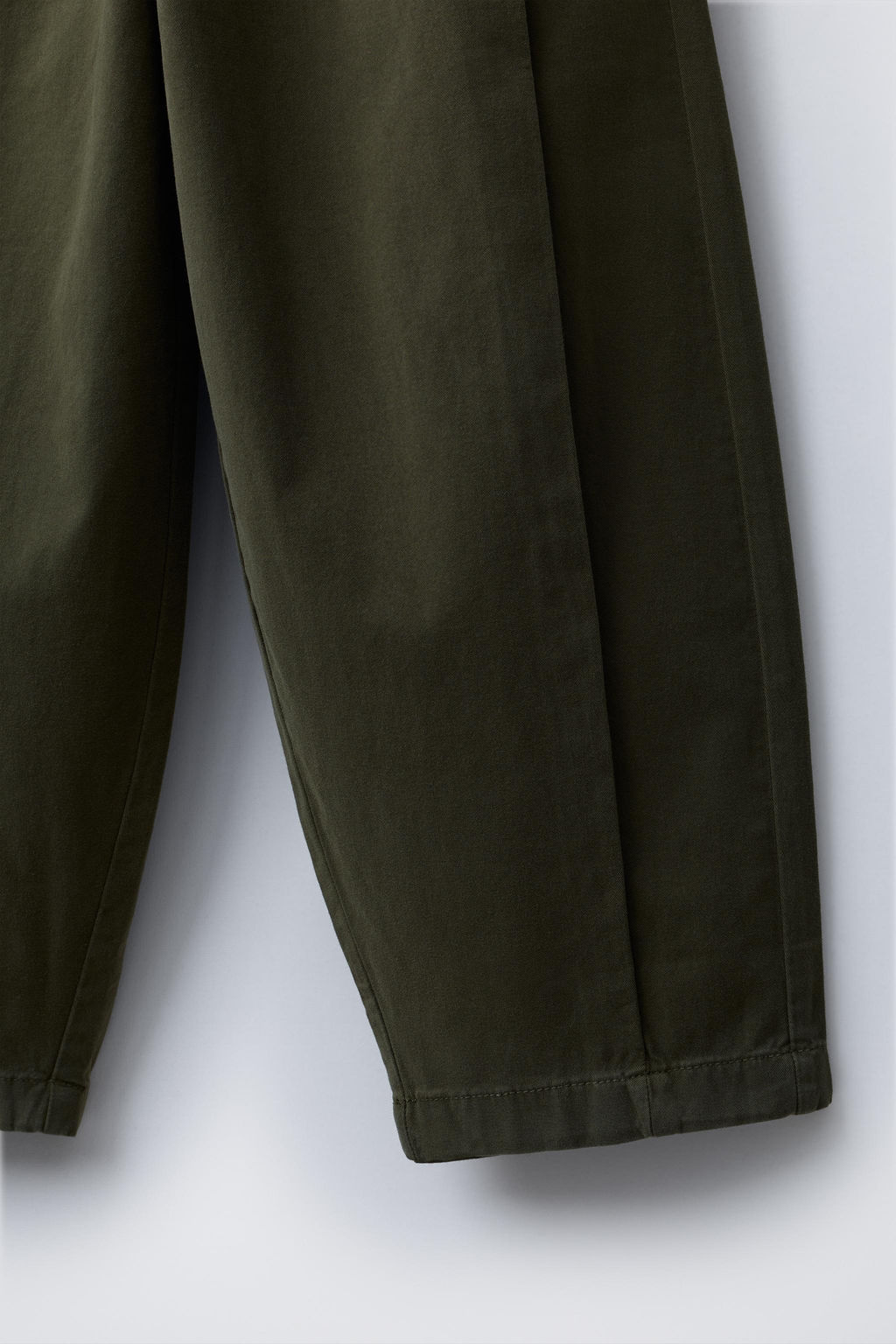 BALLOON TROUSERS WITH PLEATS - Zara фото 4