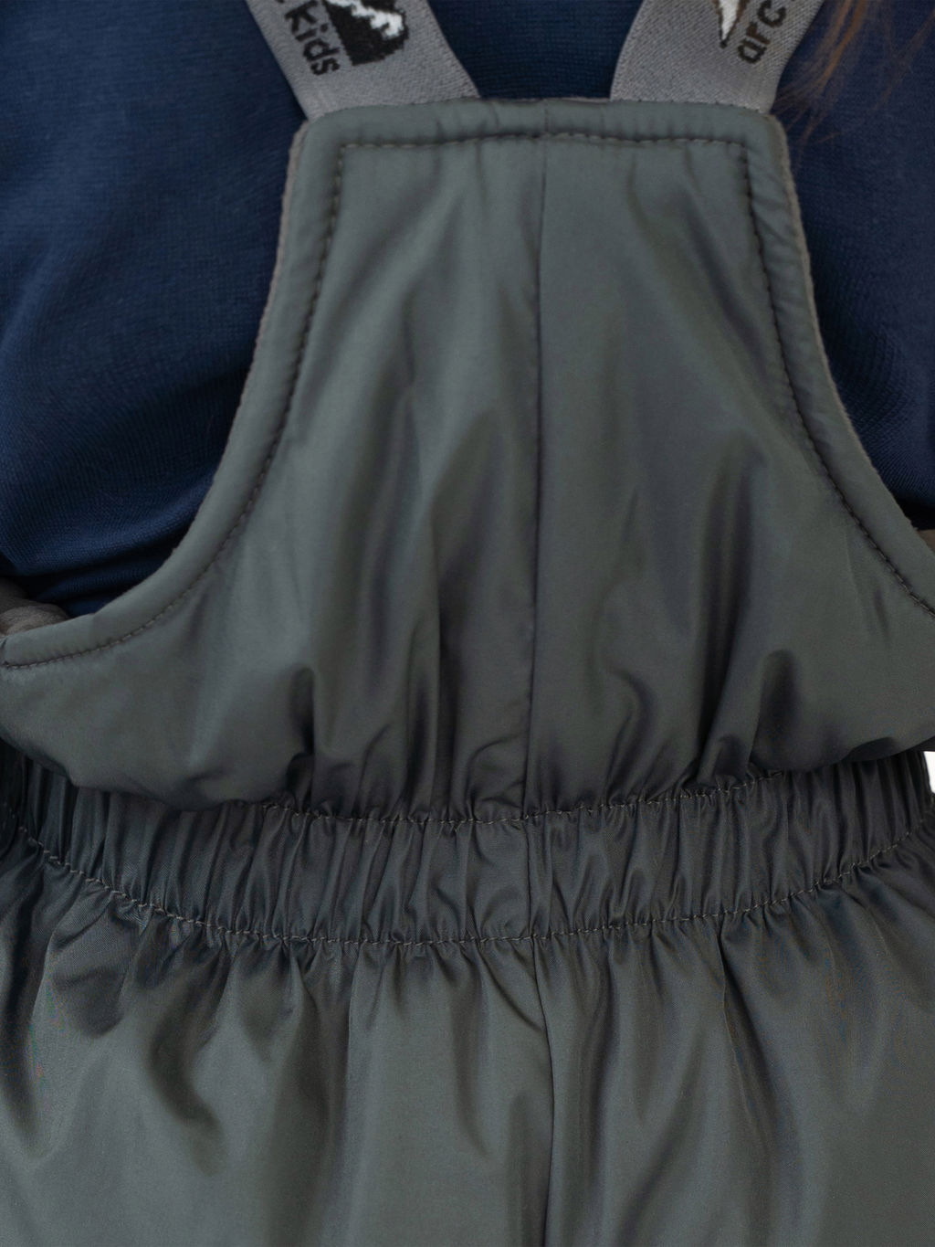 Полукомбинезон детский зимний серый