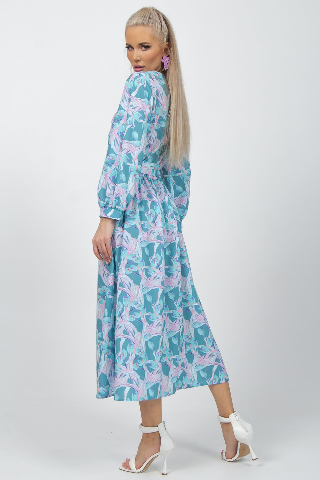 Платье Миранда (голубой) - Эльза фото 6